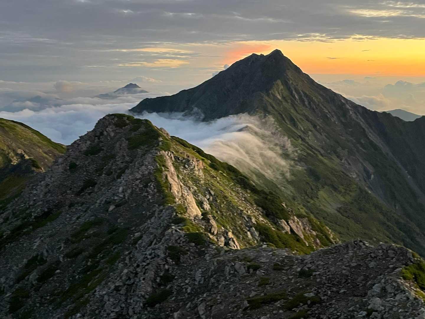 【縦走】北岳→農鳥岳（広河原・奈良田）の写真