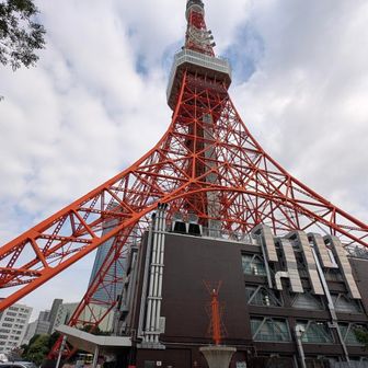 東京タワー　まだ閉館中
9時からOPENです
