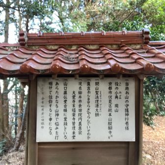 説明書き。この建物に行者様がおられる。