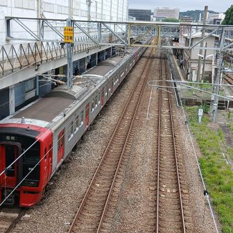香椎駅からスタート