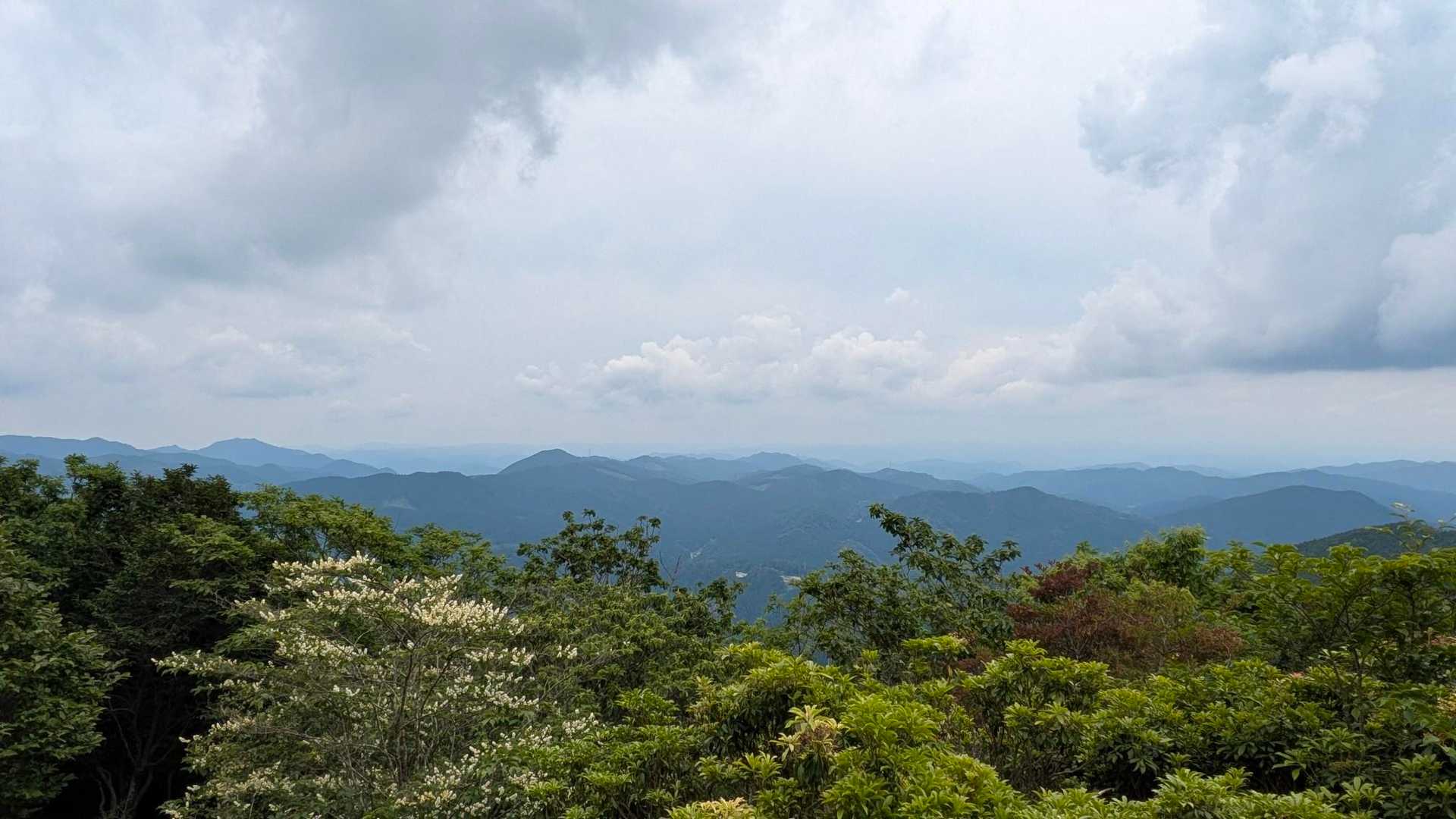 景色最高✨下山は行者コースで