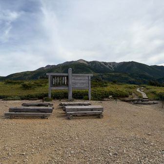 薬師岳方面