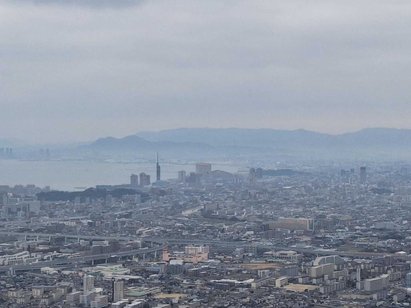 めっちゃ霞んでる…