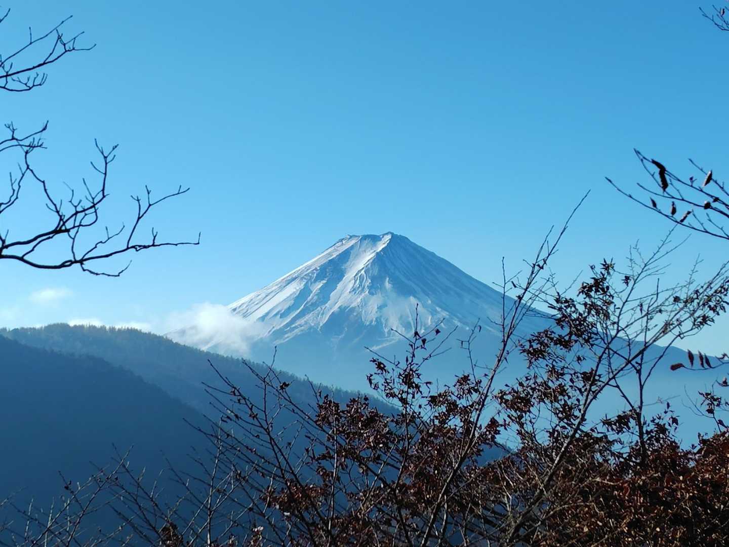 ここで初めて富士山が見える🗻
デカい✨️