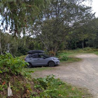 駐車場にはもう誰も居ません､
お疲れ様でした🙇