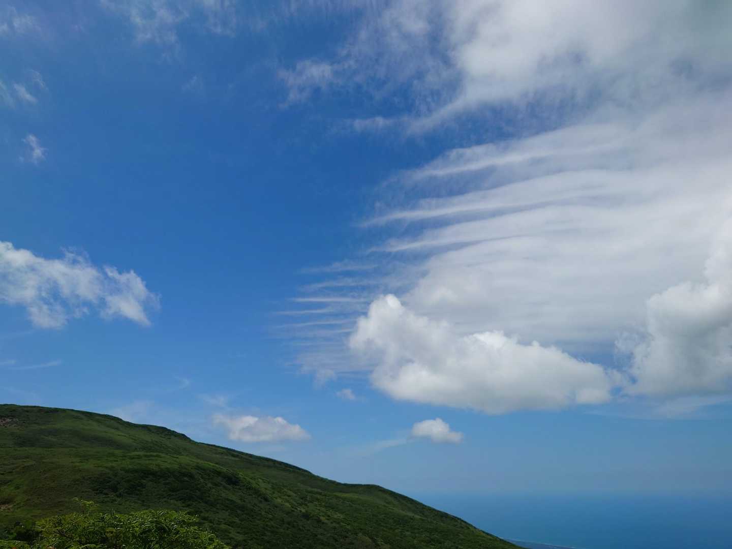 あばら骨みたいな雲、