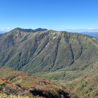 🌱裏那須連山（大峠山、流石山、大倉山、三の倉、三倉山）の稜線‼️ ※8月5日のレポ参照