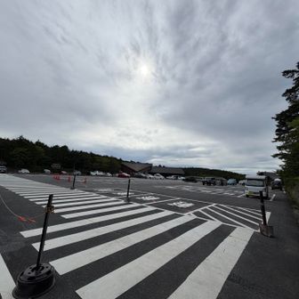 駐車場、３割くらい