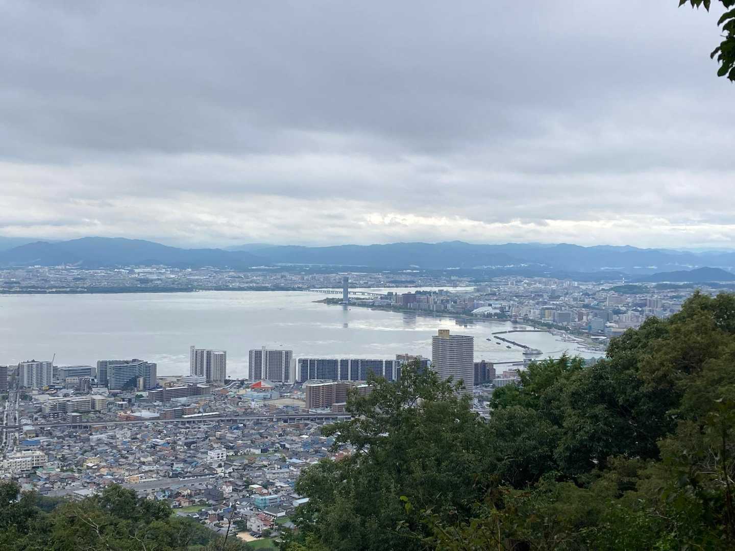 宇佐山 往復コースの写真