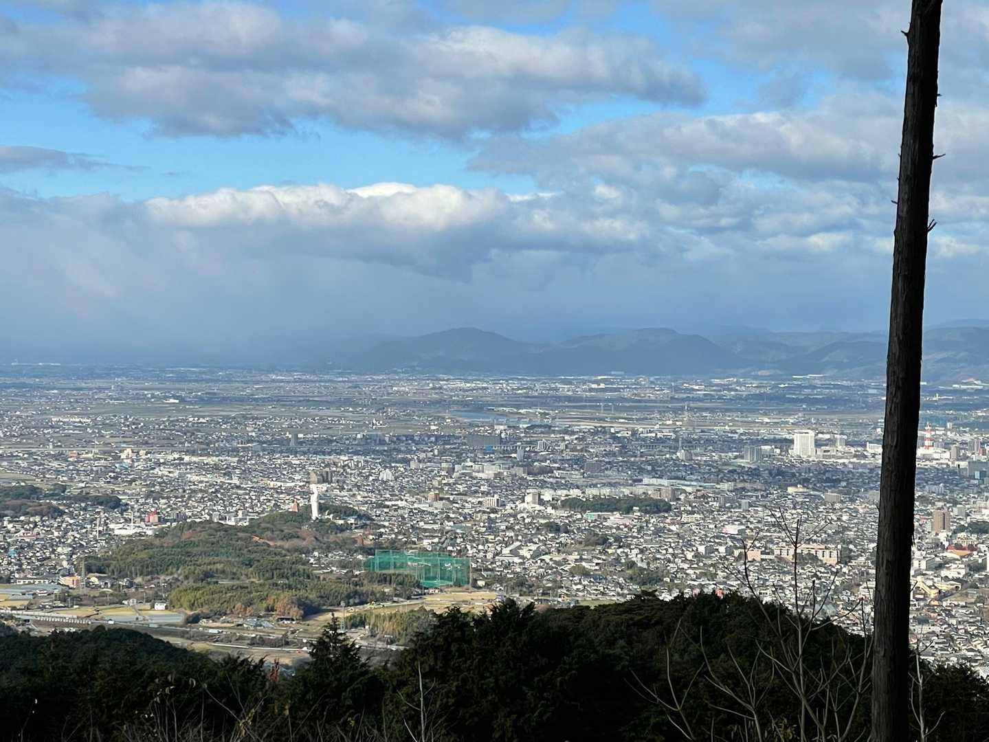 明星山 往復コースの写真