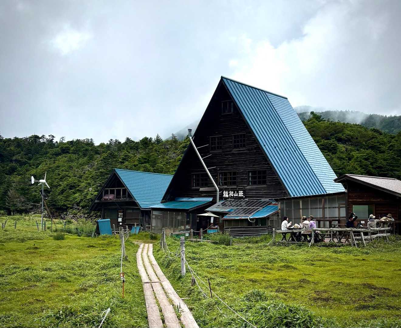 縞枯山荘の雰囲気いいなぁ〜