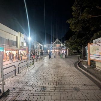 下山しました。
すっかり夜ですね、でも人が多いのに驚きです😆🌌