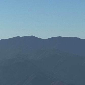 八剣山(八径ヶ岳)と弥山