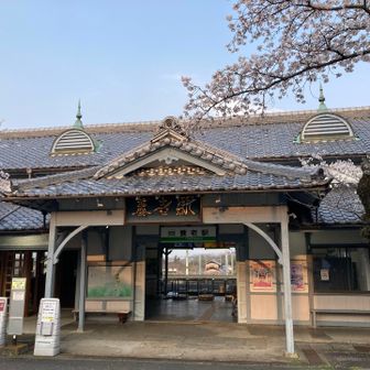 ゴールの養老駅。
ここから養老鉄道で多度駅に帰ります。