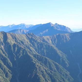 後立山、鹿島槍、白馬