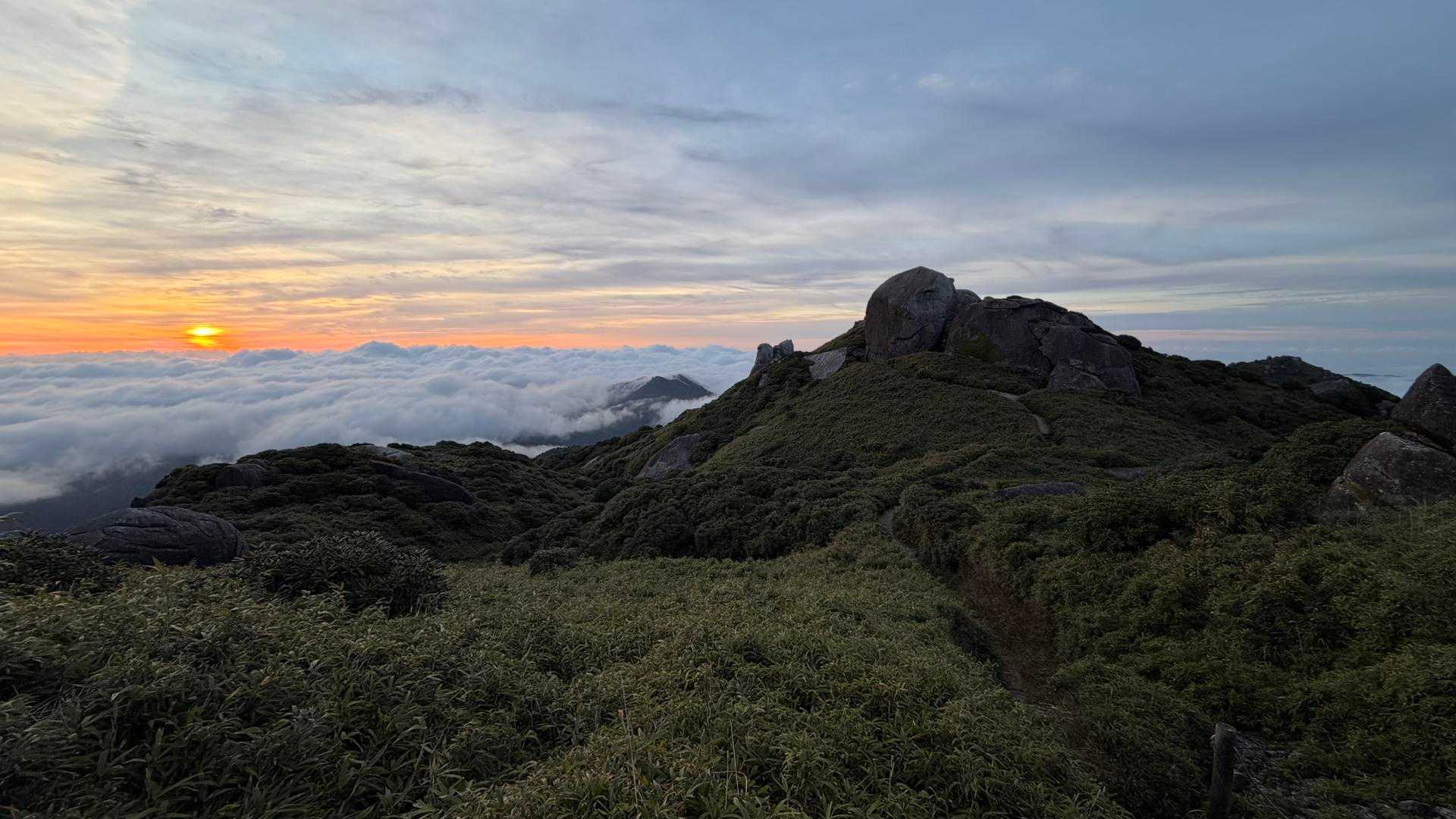淀川入口-宮之浦岳-縄文杉-ウィルソン株-荒川登山口 縦走コースの写真