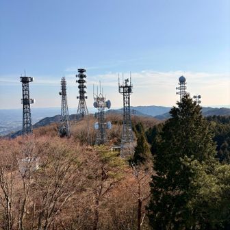 ありとあらゆる場所から見えたアンテナ群📡