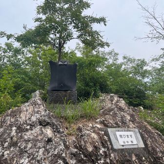展望台にはモニュメント