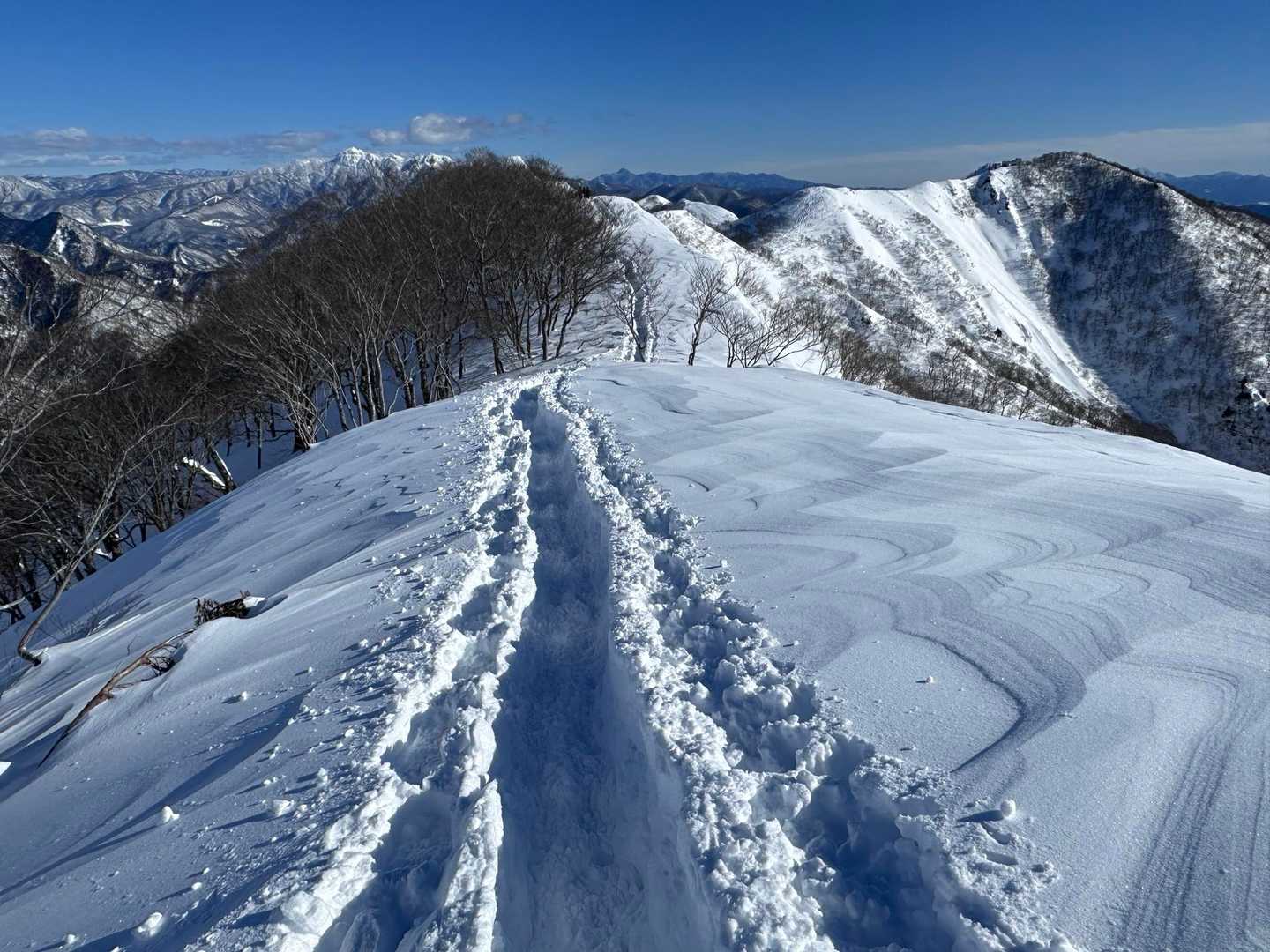 登山入口-熊穴沢ノ頭 往復コースの写真