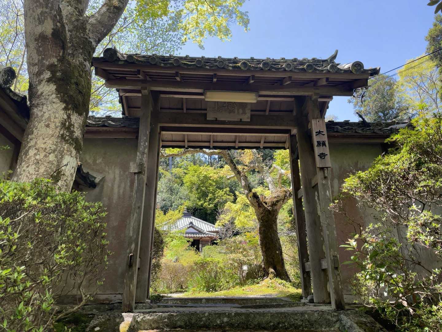 下居バス停-善法寺-経ヶ塚山-経ヶ塚山登り口 縦走コースの写真