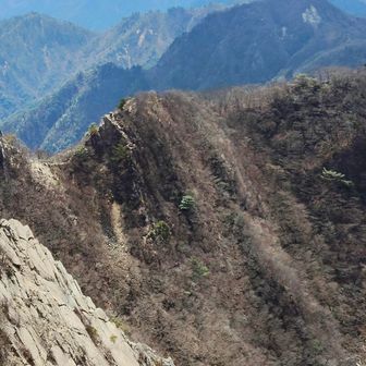 カッコイイ鎌尾根  
来年こそは！と毎年思うが年々遠くになりにけり😭