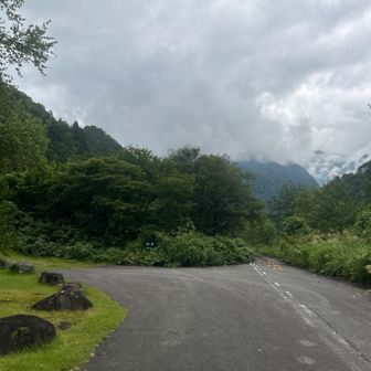 剱岳は雲の中