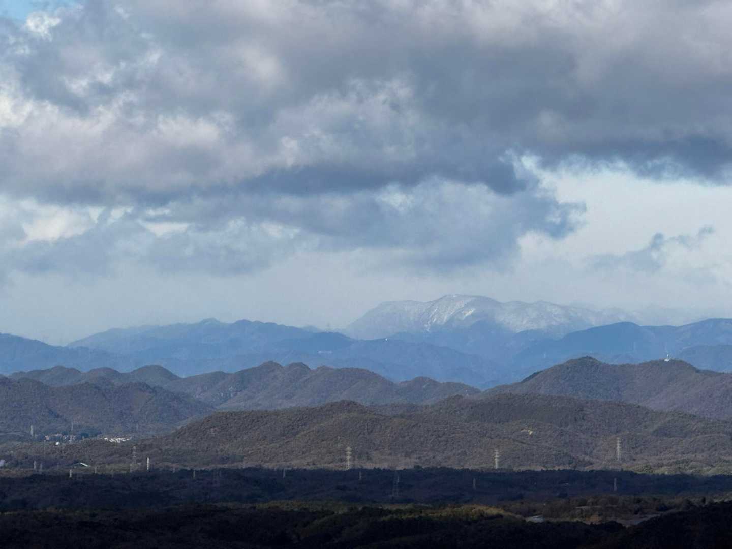 風が強かったからか
割と遠くまで見えていました！