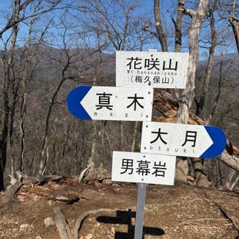 名前の割には地味な山頂。少し下ってすぐ右に折れないとなのに通り過ぎてしまった。控えめなピンクテープなので要注意。