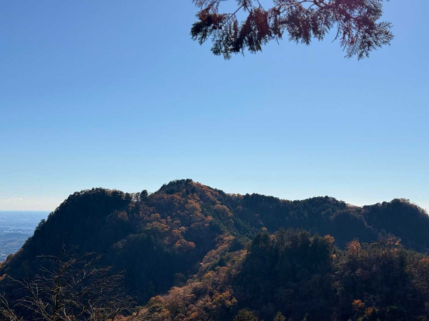 宇都宮市森林公園駐車場登山口-長倉山-手岡峠-斑根石山-富 周回コースの写真