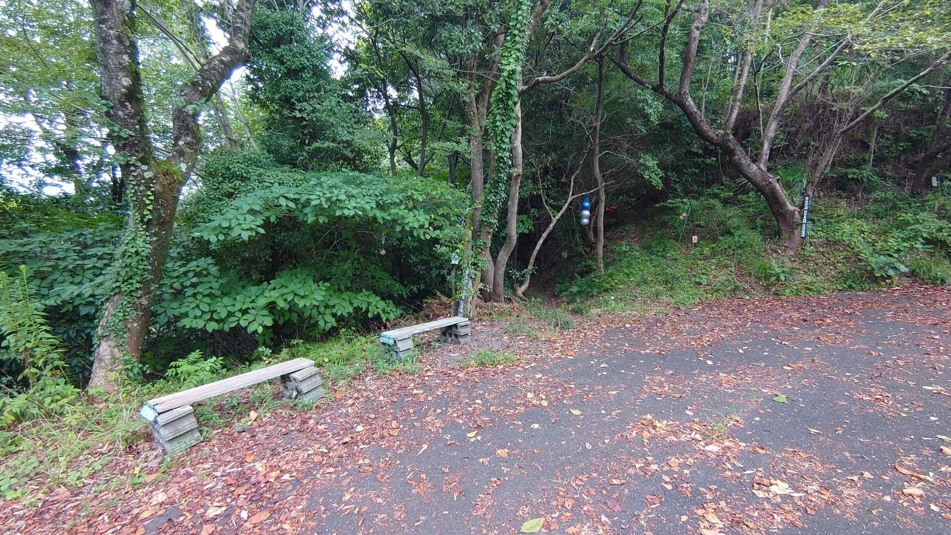 陶の道・若山城登城のみち入口-若山 往復コースの写真