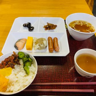 朝食も美味しかった
