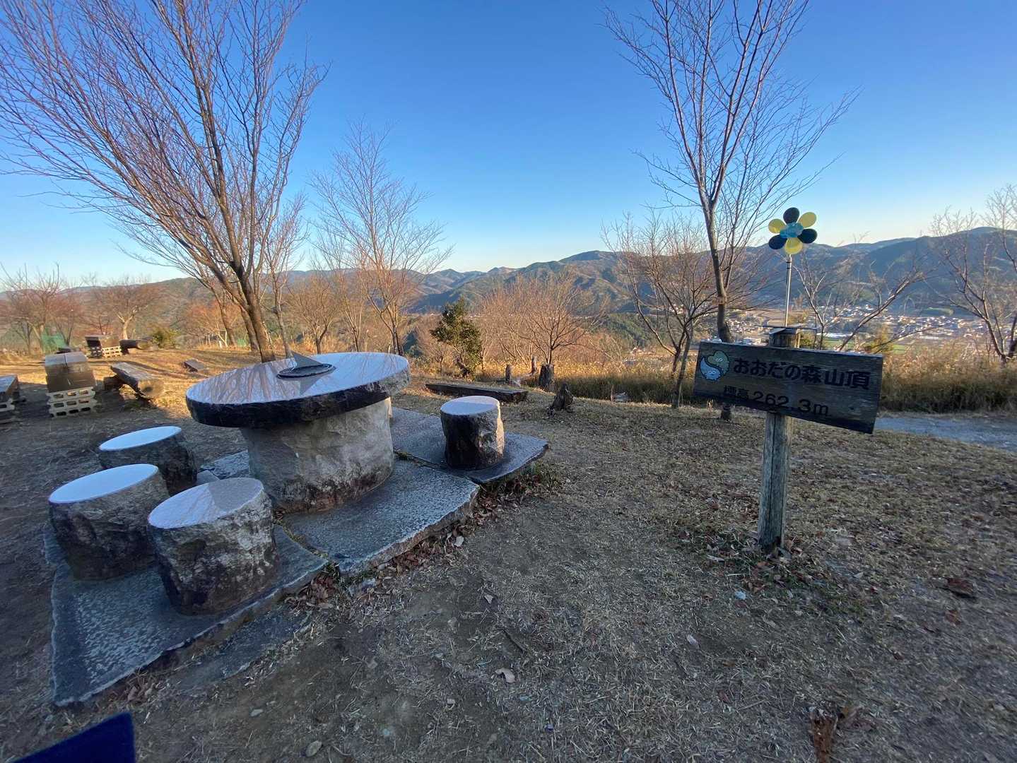 鬼沢八幡社-おおだ山 往復コースの写真