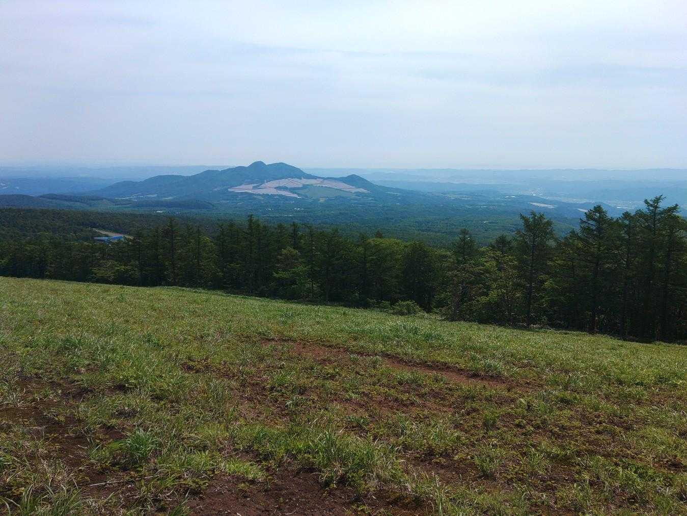 白石女子校小屋跡-不忘山 往復コースの写真