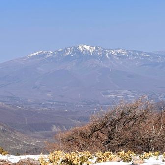 昨日登った四阿山