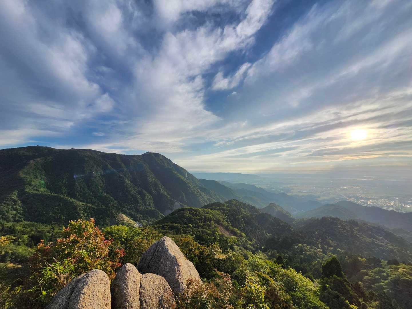 御在所岳方面