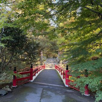 この先が登山口。
紅葉にはすこーし早いと思いました。