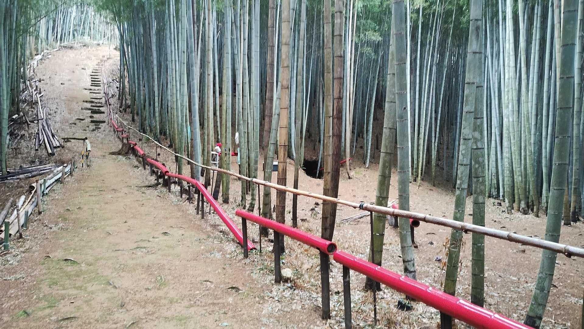 天神山登山口-天神山-秋葉神社 縦走コースの写真