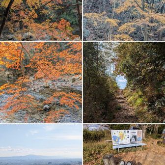 摂津峡。紅葉。

三好山。