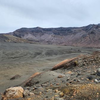 阿蘇山・高岳・根子岳 砂千里ヶ浜。