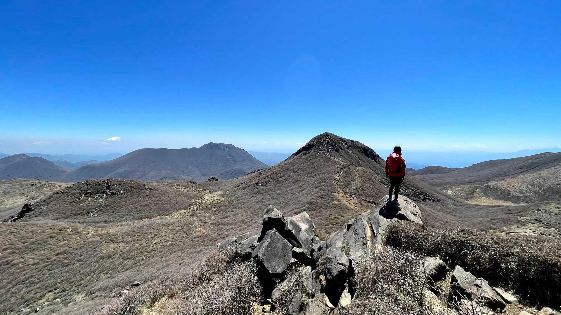 赤川登山口-久住山-中岳-稲星山 周回コースの写真