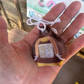 3年前に子ノ権現で買った緑🟢のお守りをずっと使っていましたが、ついに新しいもの🟤を購入。
毎年買わずにすいません🙇