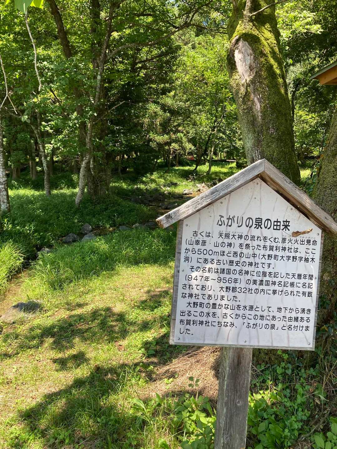 下りてきました🙌
以前から気になっていた麓の、ふがりの泉✨
今日も汲んでおられる方あり💧
このお水でコーヒーを入れたりして定期的に汲みに来られるそうで🥰