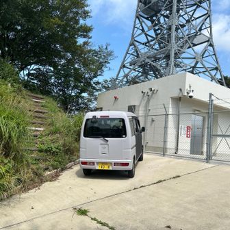 この階段から登ります