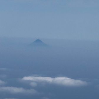 開聞岳アップ、見られて嬉しい！