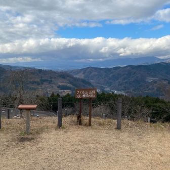 さくら山（標高429） 山頂

富士山方面
