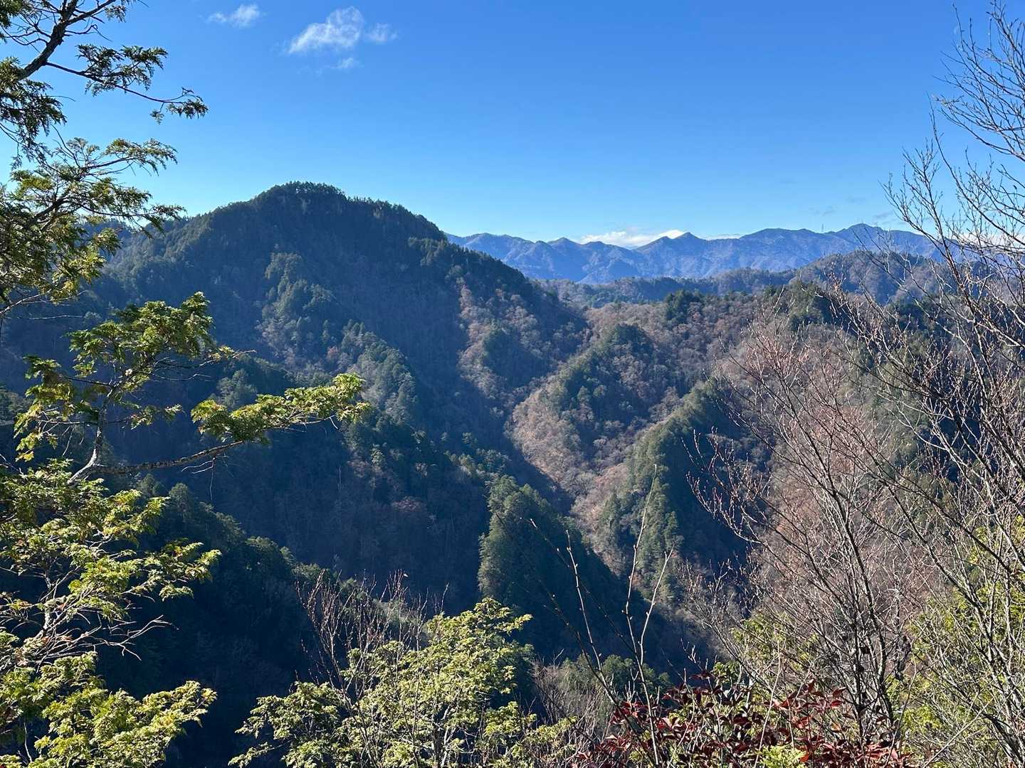 見晴らしはこの方角のみ