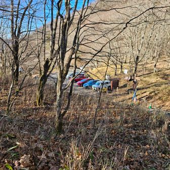あっという間に駐車場