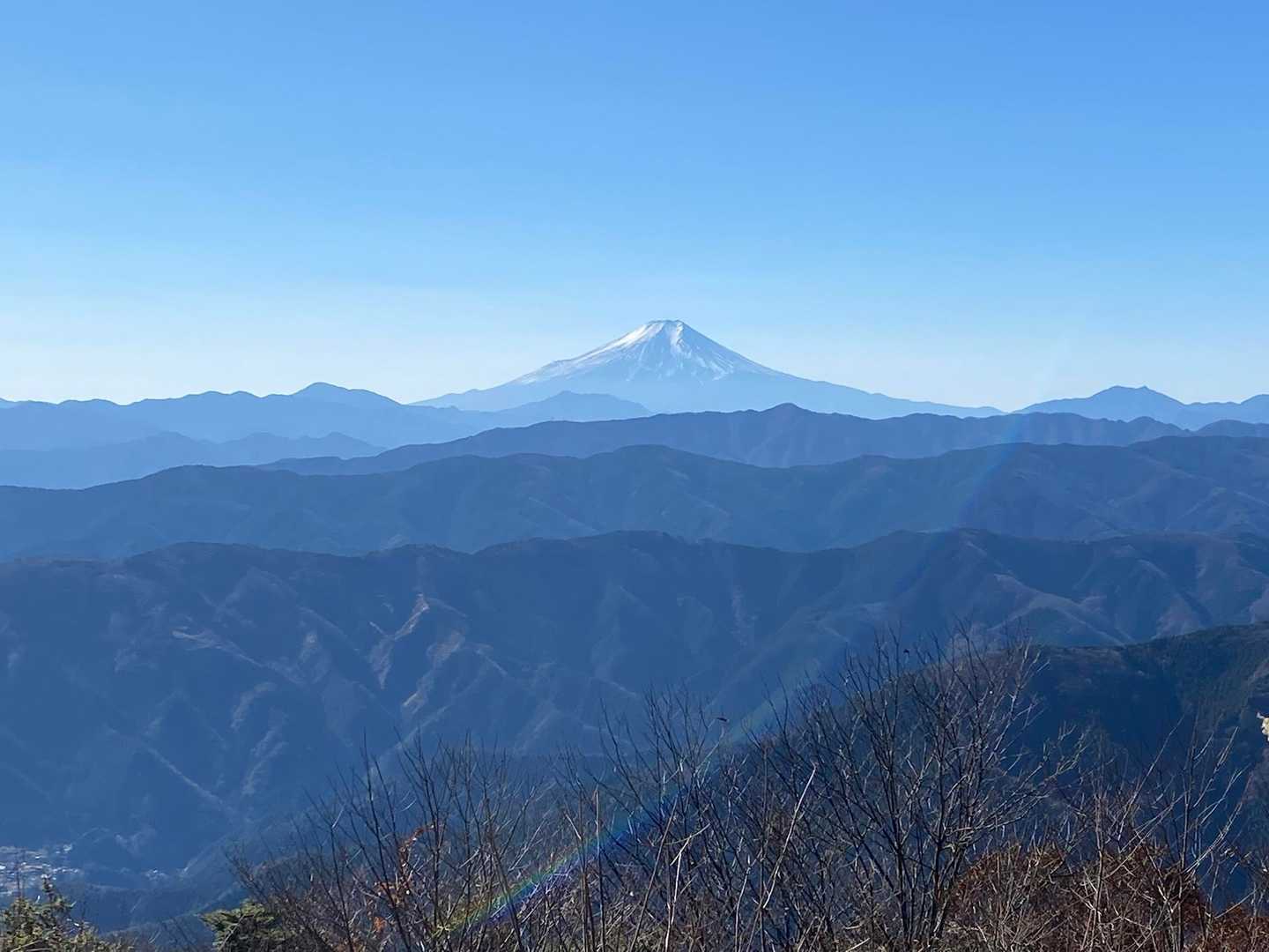 大岳鍾乳洞入口バス停-高岩山-大岳山 周回コースの写真