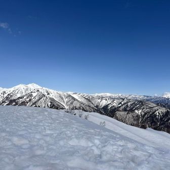 笠ヶ岳→朝日岳→平ヶ岳→至仏山。