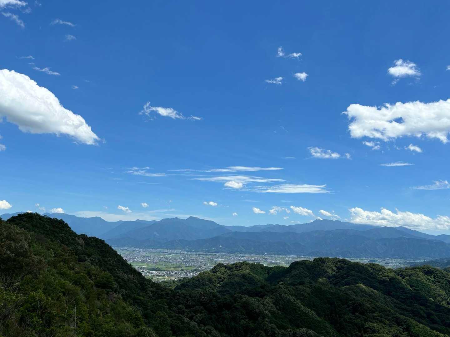 野々瀬下登山口-笠松山-笠松山登山口 縦走コースの写真